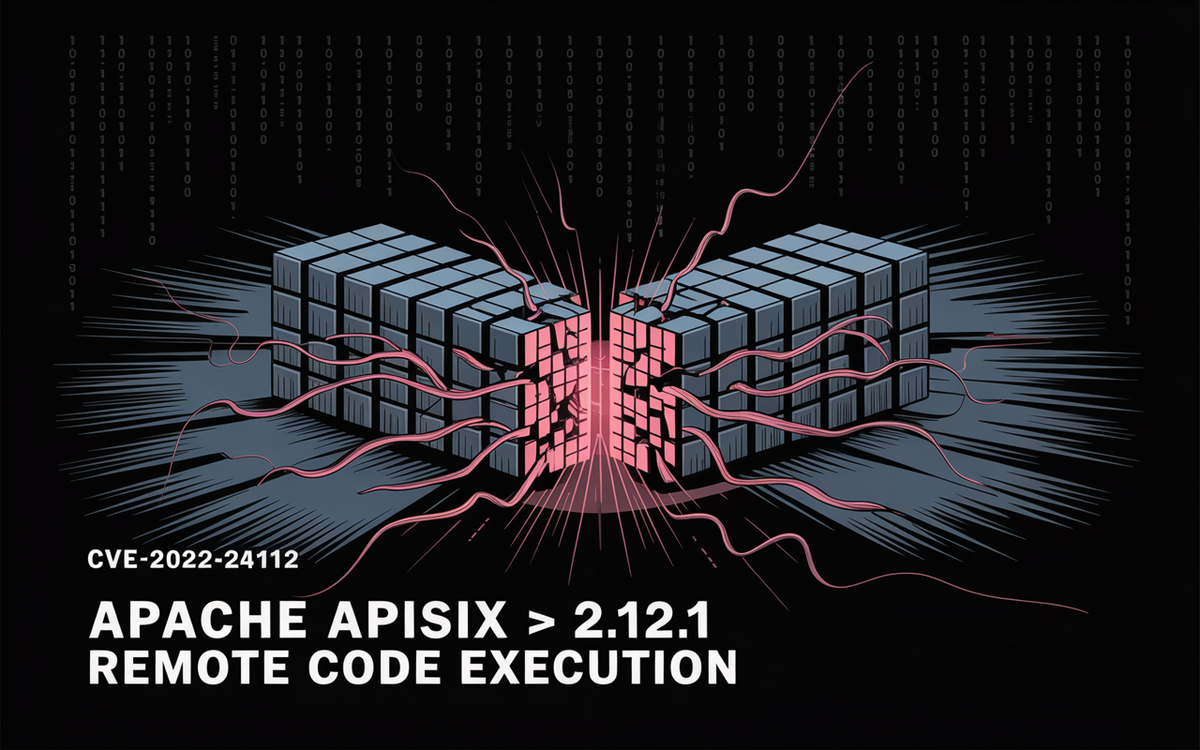 Apache APISIX < 2.12.1 Remote Code Execution